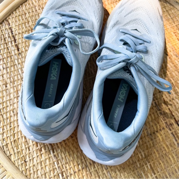 Hoka Arahi 6 Plein Air Blue Fog Road-Running Sneakers Women’s Size 7.5 - Picture 6 of 8
